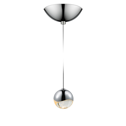 Small LED Pendant w/Dome Canopy (107|2912.01-SML)
