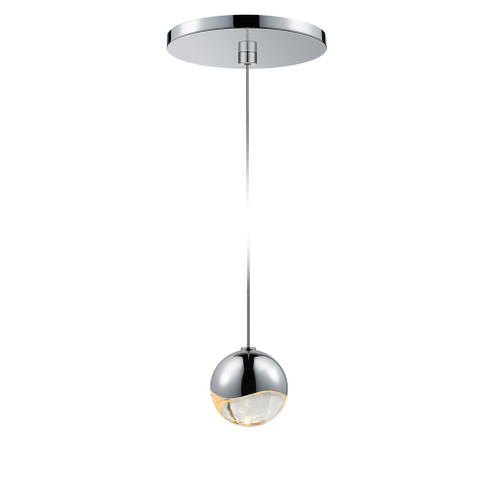 Small LED Pendant w/Round Canopy (107|2913.01-SML)