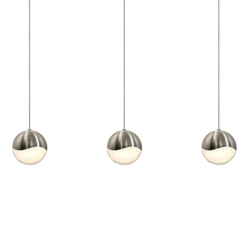 3-Light Rectangle Large LED Pendant (107|2920.13-LRG)