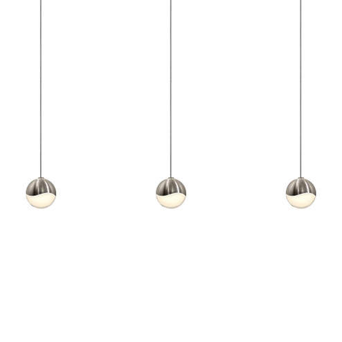 3-Light Rectangle Small LED Pendant (107|2920.13-SML)