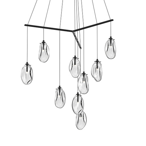 9-Light Tri-Spreader LED Pendant (107|2977.25C)