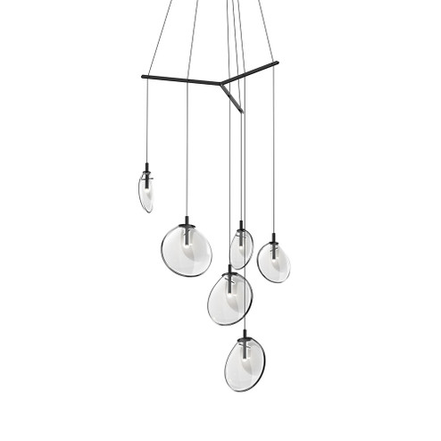 6-Light Tri-Spreader LED Pendant (107|2996.25C)
