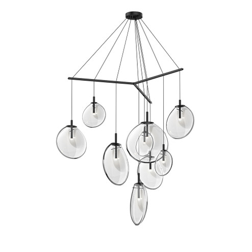 9-Light Tri-Spreader LED Pendant (107|2997.25C)