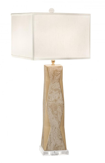 Geo - Marbled  Gold - Off White Square Shade (4819|1218-ASL-2189)