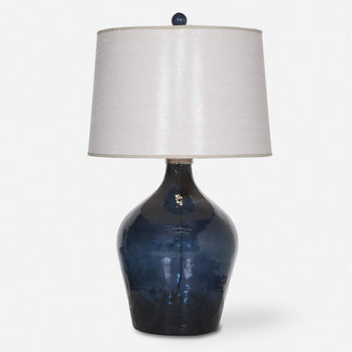 Uttermost Lamone Blue Glass Lamp (85|27104)