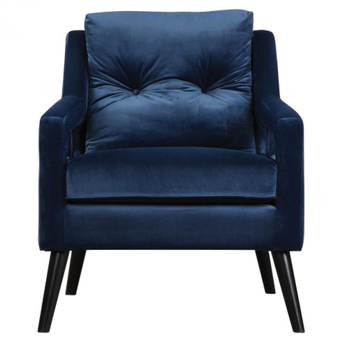 Uttermost O'Brien Blue Velvet Armchair (85|23318)