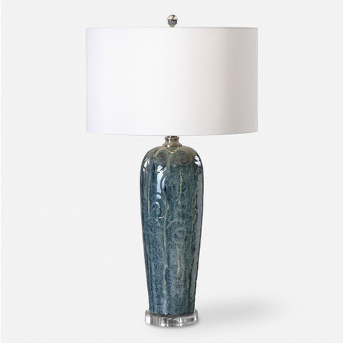 Uttermost Maira Blue Ceramic Table Lamp (85|27130-1)