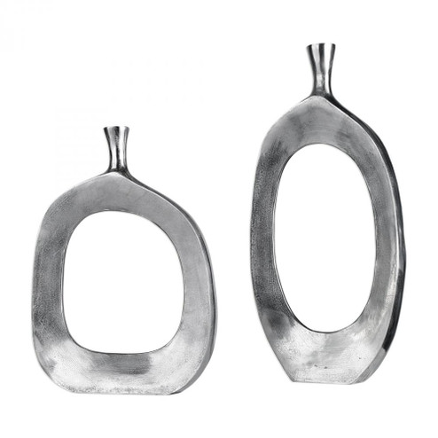 Uttermost Cierra Aluminum Vases Set/2 (85|20187)