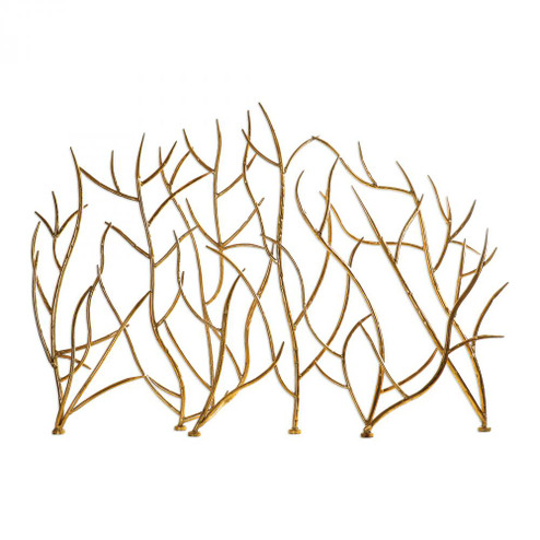 Uttermost Gold Branches Decorative Fireplace Screen (85|18796)