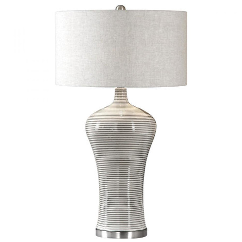 Uttermost Dubrava Light Gray Table Lamp (85|27570-1)