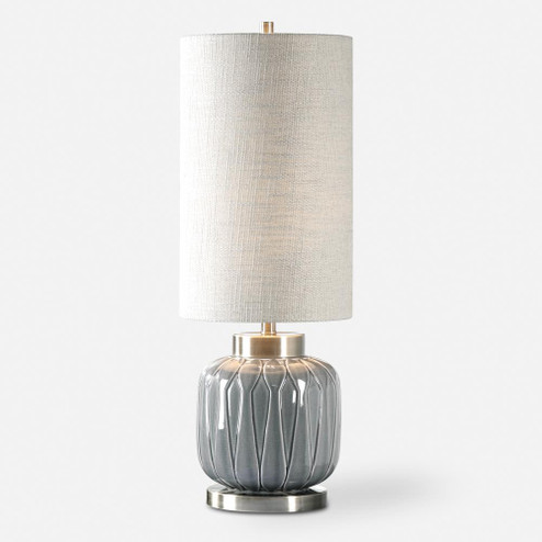 Uttermost Zahlia Aged Gray Ceramic Lamp (85|29559-1)