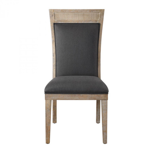 Uttermost Encore Dark Gray Armless Chair (85|23440)