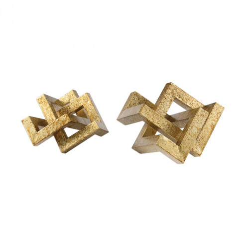 Uttermost Ayan Gold Accents, S/2 (85|18927)