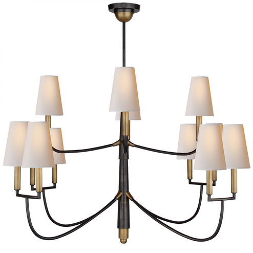 Farlane Large Chandelier (279|TOB 5017BZ/HAB-NP)