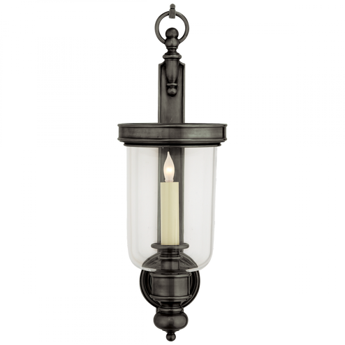 Georgian Small Hurricane Wall Sconce (279|CHD 2102BZ)