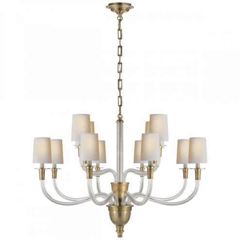 Vivian Large Two-Tier Chandelier (279|TOB 5033HAB-NP)