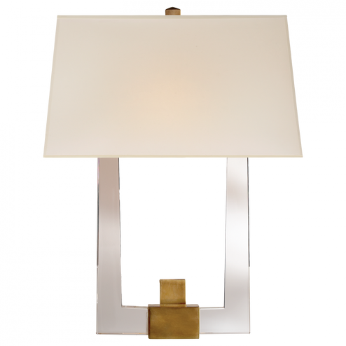 Edwin Double Arm Sconce (279|CHD 2957CG/AB-S)
