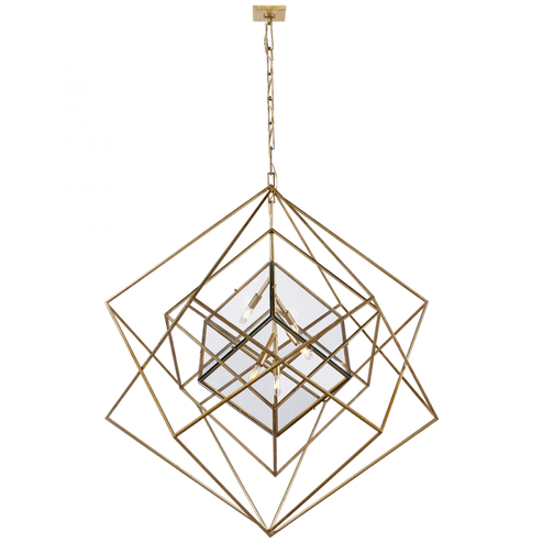 Cubist Large Chandelier (279|KW 5022G-CG)