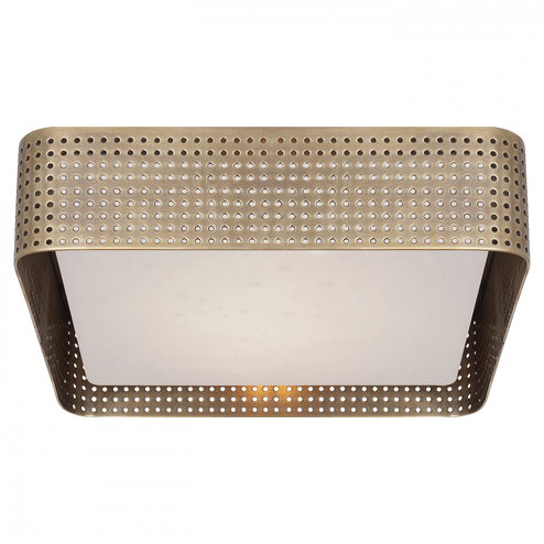 Precision Large Square Flush Mount (279|KW 4061AB-CDG)