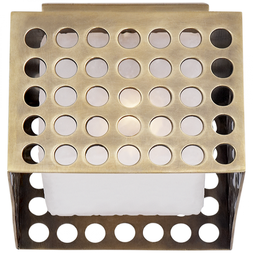 Precision Small Square Flush Mount (279|KW 4060AB-CDG)