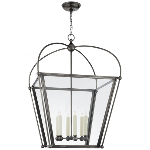 Riverside Large Square Lantern (279|CHC 3440BZ-CG)