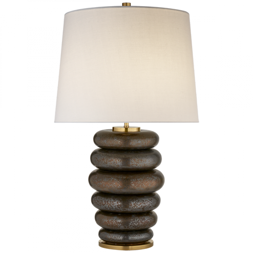 Phoebe Stacked Table Lamp (279|KW 3619CBZ-L)