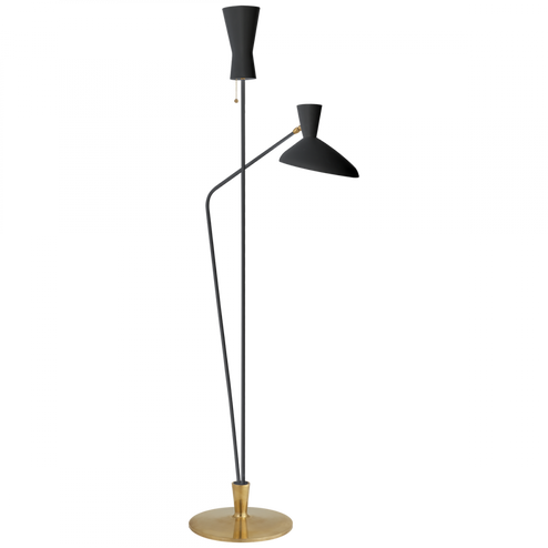 Austen Large Dual Function Floor Lamp (279|ARN 1712BLK)