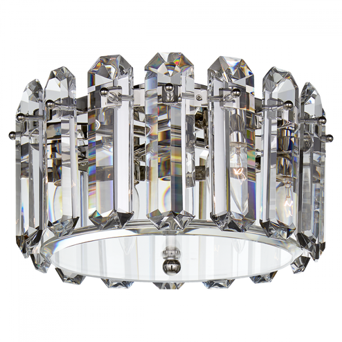 Bonnington Small Flush Mount (279|ARN 4124PN-CG)