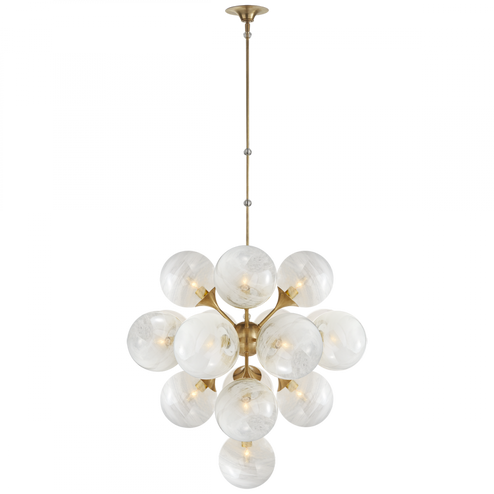 Cristol Large Tiered Chandelier (279|ARN 5402HAB-WG)