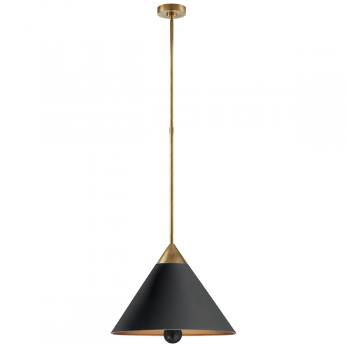 Cleo Pendant (279|KW 5509AB/BLK-FA)