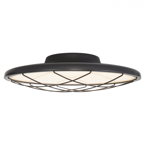 Dot 16'' Caged Flush Mount (279|PB 4004MBK)