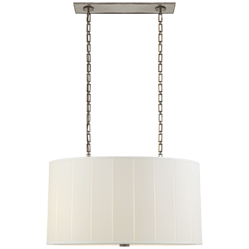 Perfect Pleat Oval Hanging Shade (279|BBL 5031PWT-S)