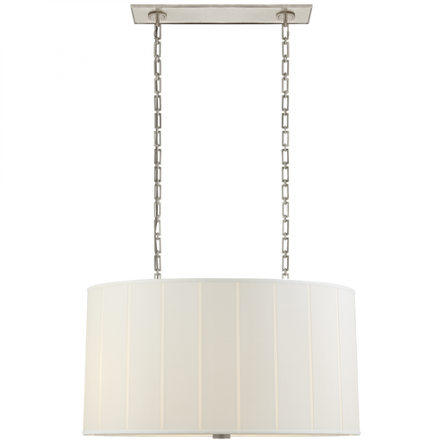 Perfect Pleat Oval Hanging Shade (279|BBL 5031SS-S)