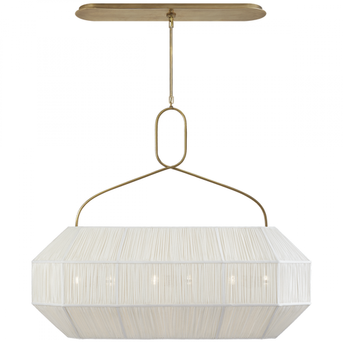 Forza Medium Gathered Linear Lantern (279|KW 5317AB-L)