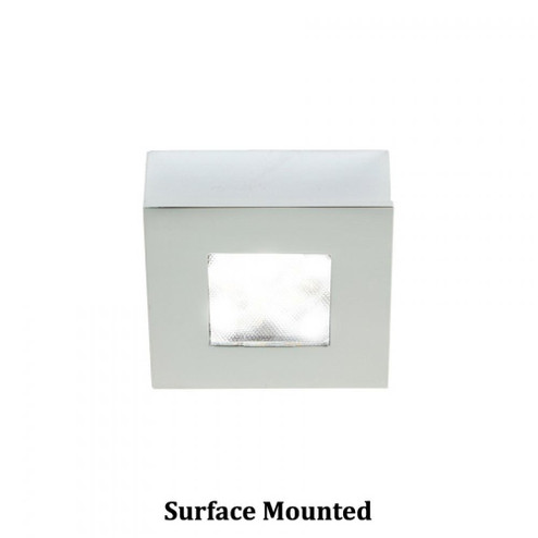 LED SQUARE BUTTON LIGHTS 2700K (16|HR-LED87S-27-CH)