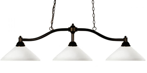 3 Light Billiard (276|147BRZ-AMO14)