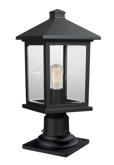 1 Light Outdoor Pier Mounted Fixture (276|531PHMR-533PM-BK)