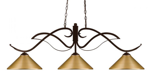3 Light Billiard (276|126BRZ-MSG)