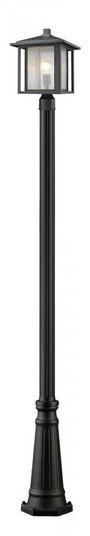 1 Light Outdoor Post Mounted Fixture (276|554PHB-519P-BK)