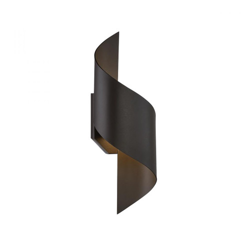 Helix Outdoor Wall Sconce Light (3612|WS-W34517-BZ)