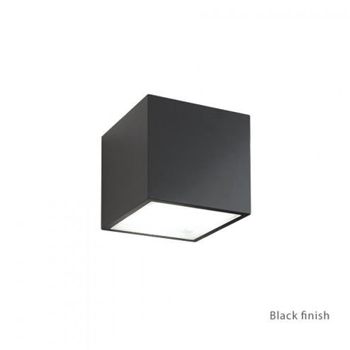 Bloc Outdoor Wall Sconce Light (3612|WS-W9202-BK)