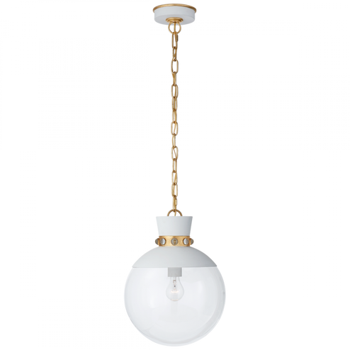 Lucia Medium Pendant (279|JN 5051WHT/G-CG)