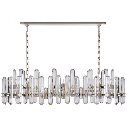 Bonnington Large Linear Chandelier (279|ARN 5127PN-CG)