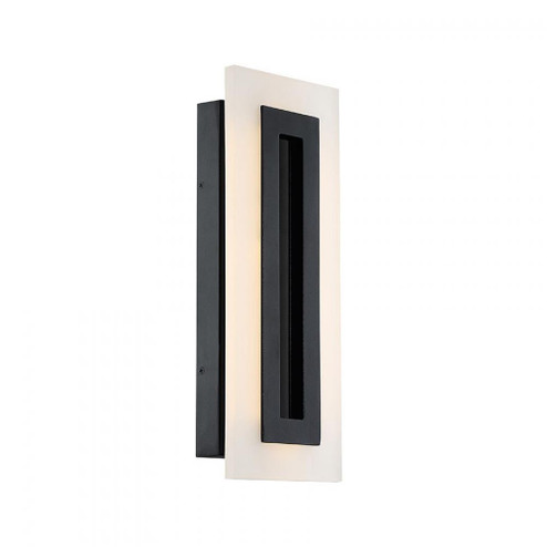SHADOW 17IN OUTDOOR SCONCE 3000K (3612|WS-W46817-BK)