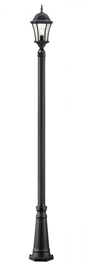 1 Light Outdoor Post Mounted Fixture (276|522PHM-519P-BK)