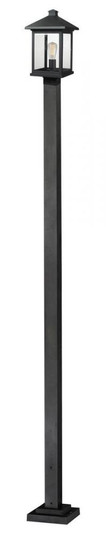 1 Light Outdoor Post Mounted Fixture (276|531PHBS-536P-BK)