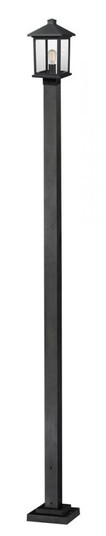 1 Light Outdoor Post Mounted Fixture (276|531PHMS-536P-BK)