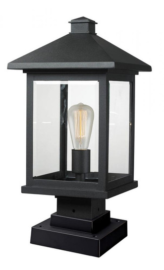 1 Light Outdoor Pier Mounted Fixture (276|531PHBS-SQPM-BK)