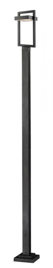 1 Light Outdoor Post Mounted Fixture (276|566PHBS-536P-BK-LED)