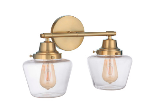 Essex 2 Light Vanity in Satin Brass (20|19518SB2)